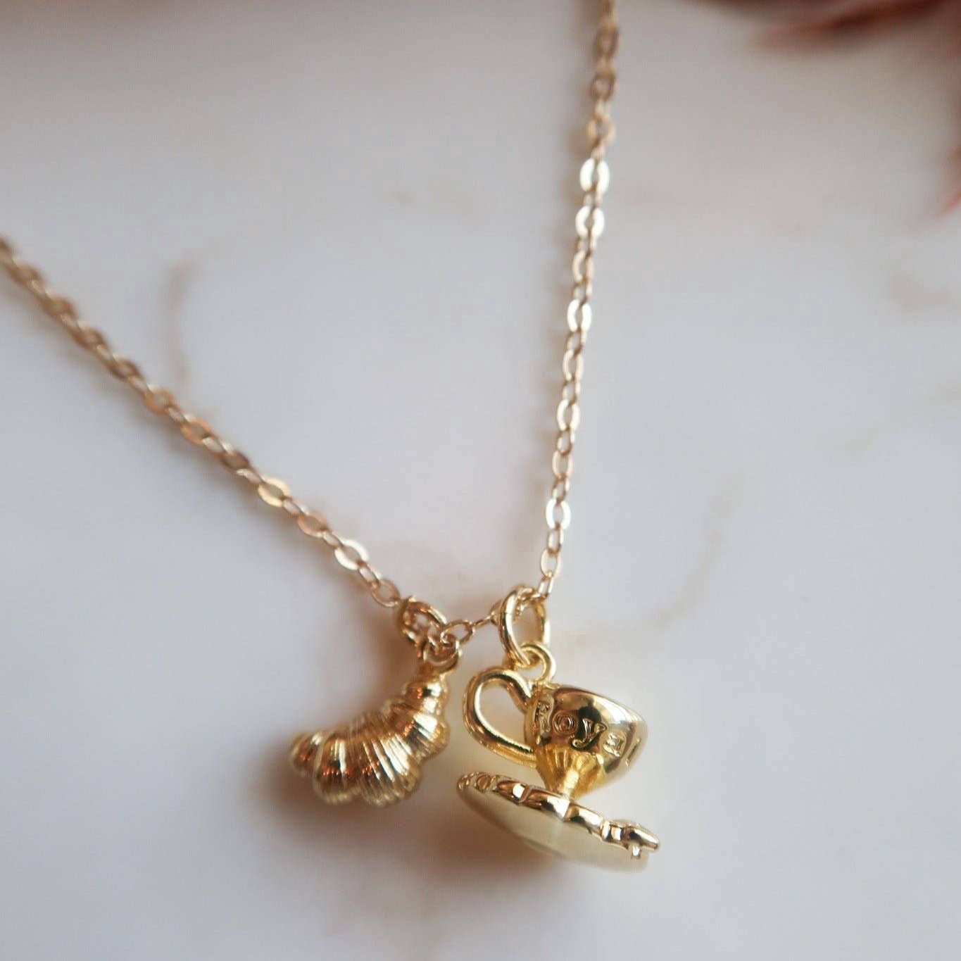 Bittersweet Petit Croissant Necklace