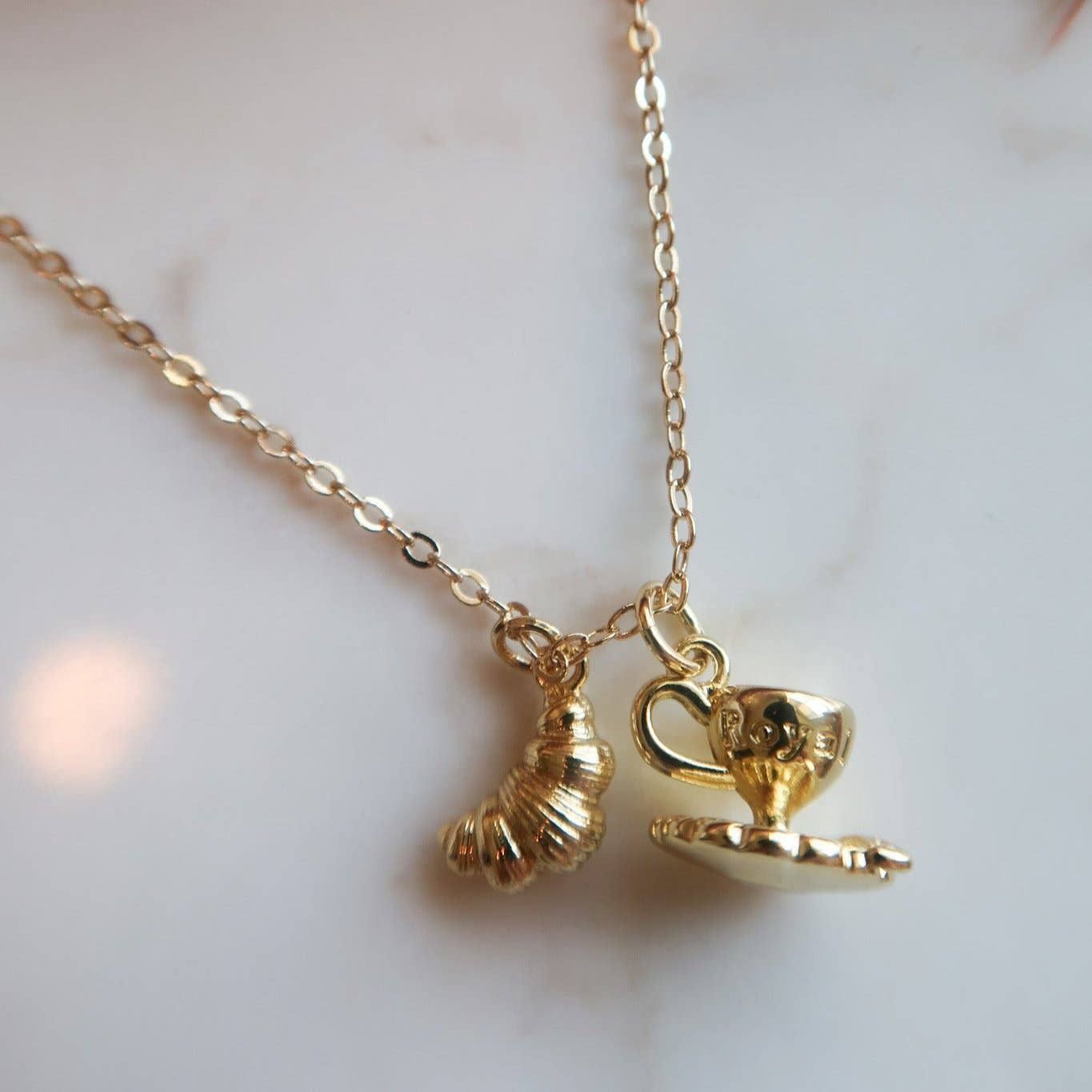 Bittersweet Petit Croissant Necklace