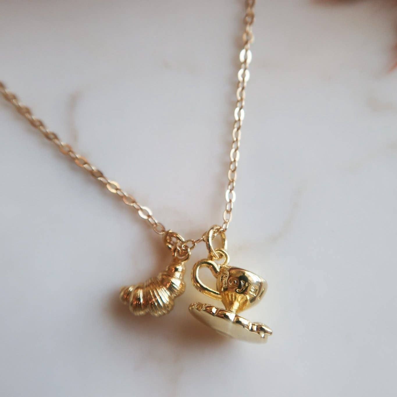 Bittersweet Petit Croissant Necklace