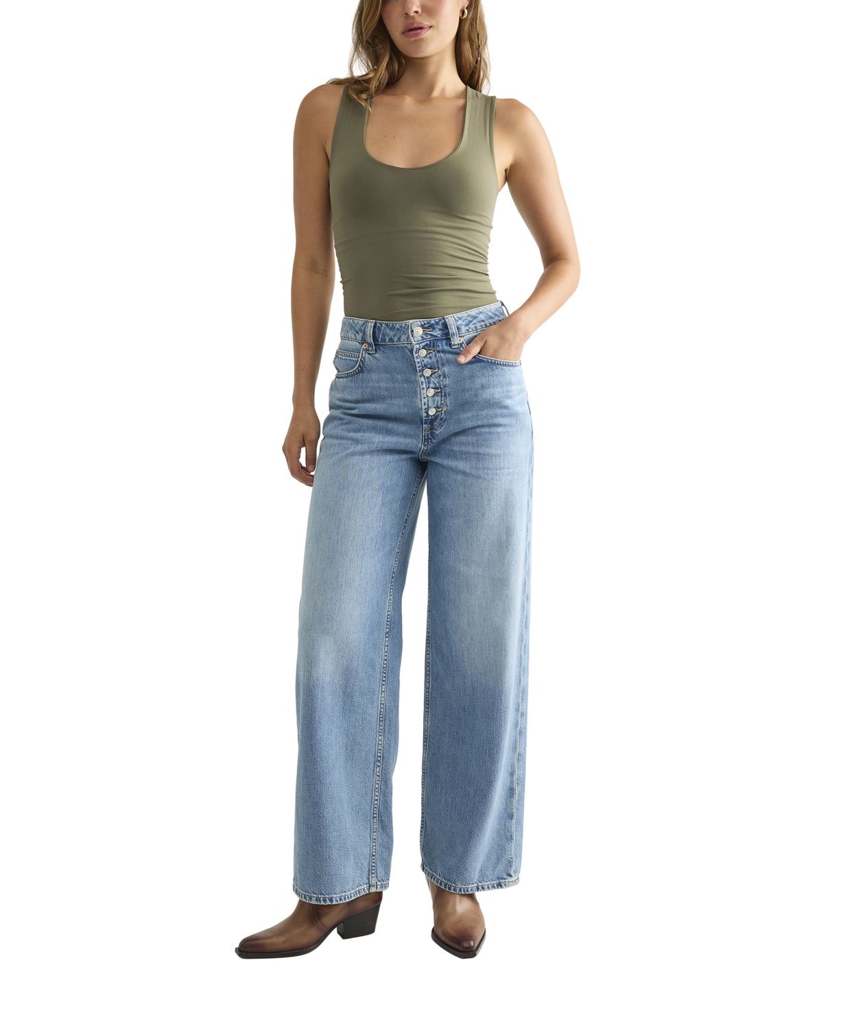Free People Clean Lines Muscle Cami