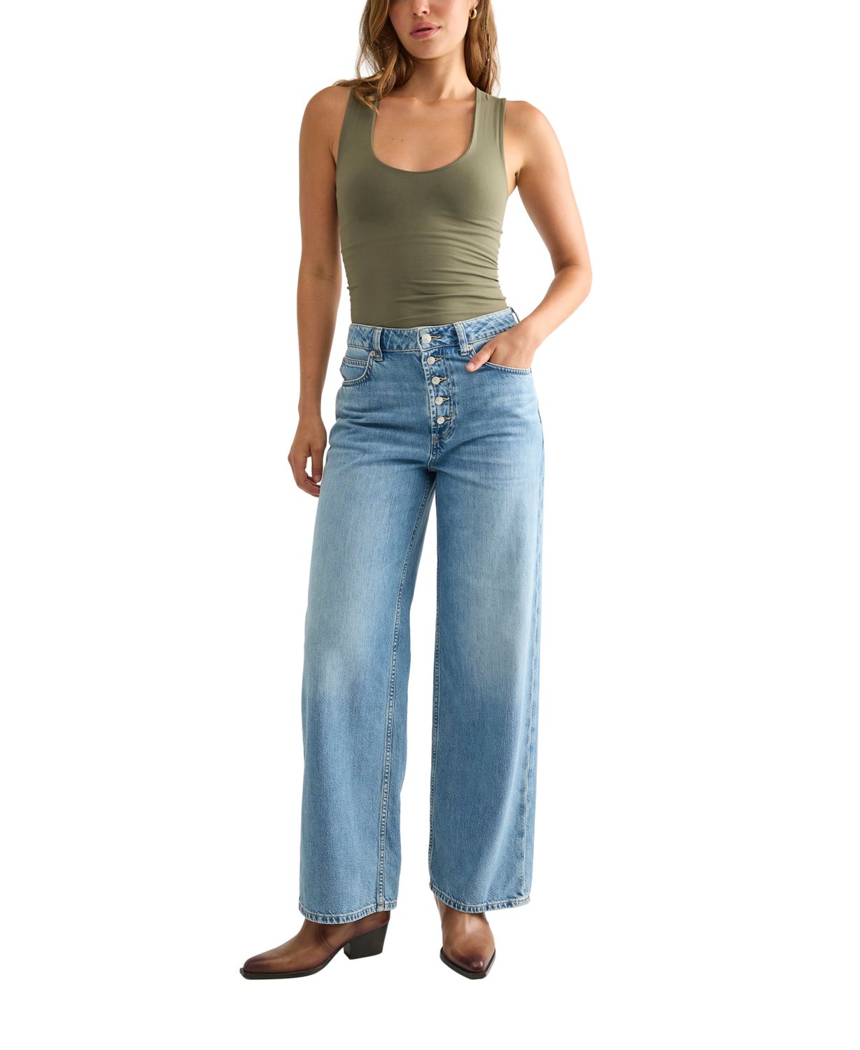 Free People Clean Lines Muscle Cami