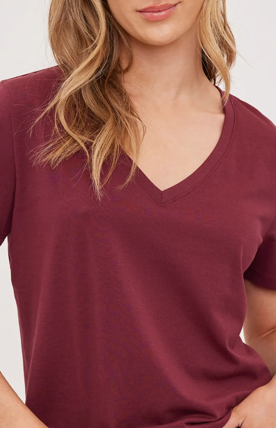 Gentle Fawn Lucy V Neck Tee