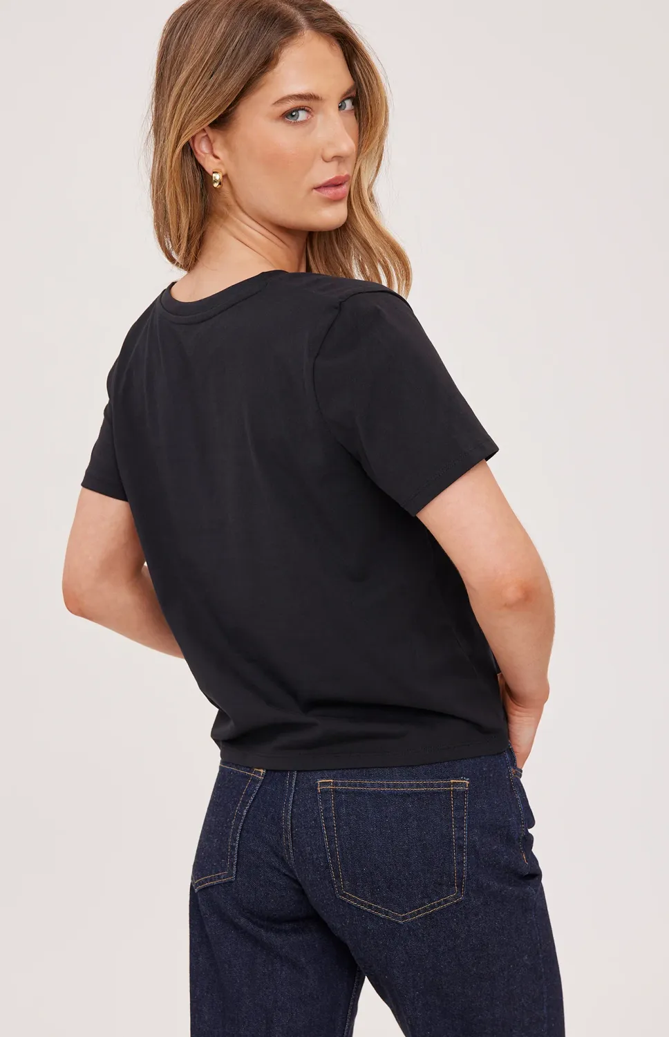 Gentle Fawn Lucy V Neck Tee