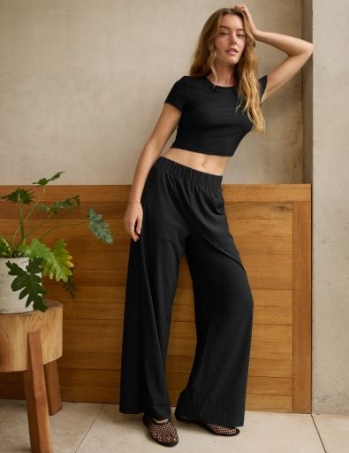 Beyond Yoga Easy Wide Leg Pant