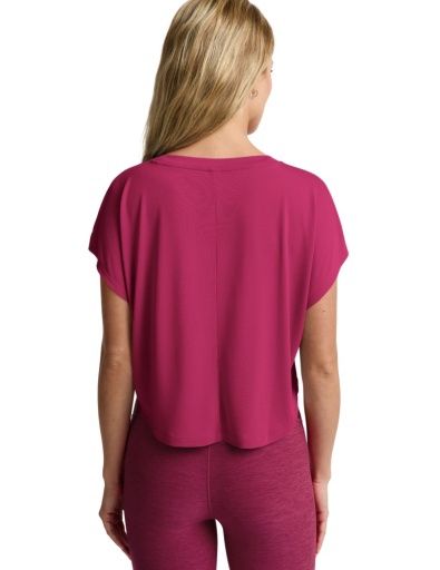 Beyond Yoga Studio Luxe Cropped Tee