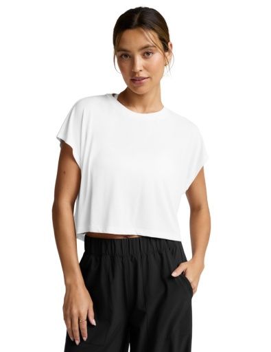 Beyond Yoga Studio Luxe Cropped Tee