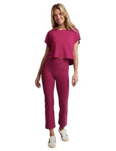 Beyond Yoga Studio Luxe Cropped Tee