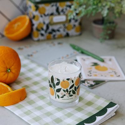 Paper Farm Press Orange Orchard Soy Candle