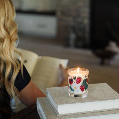 Paper Farm Press Strawberry Patch Soy Candle