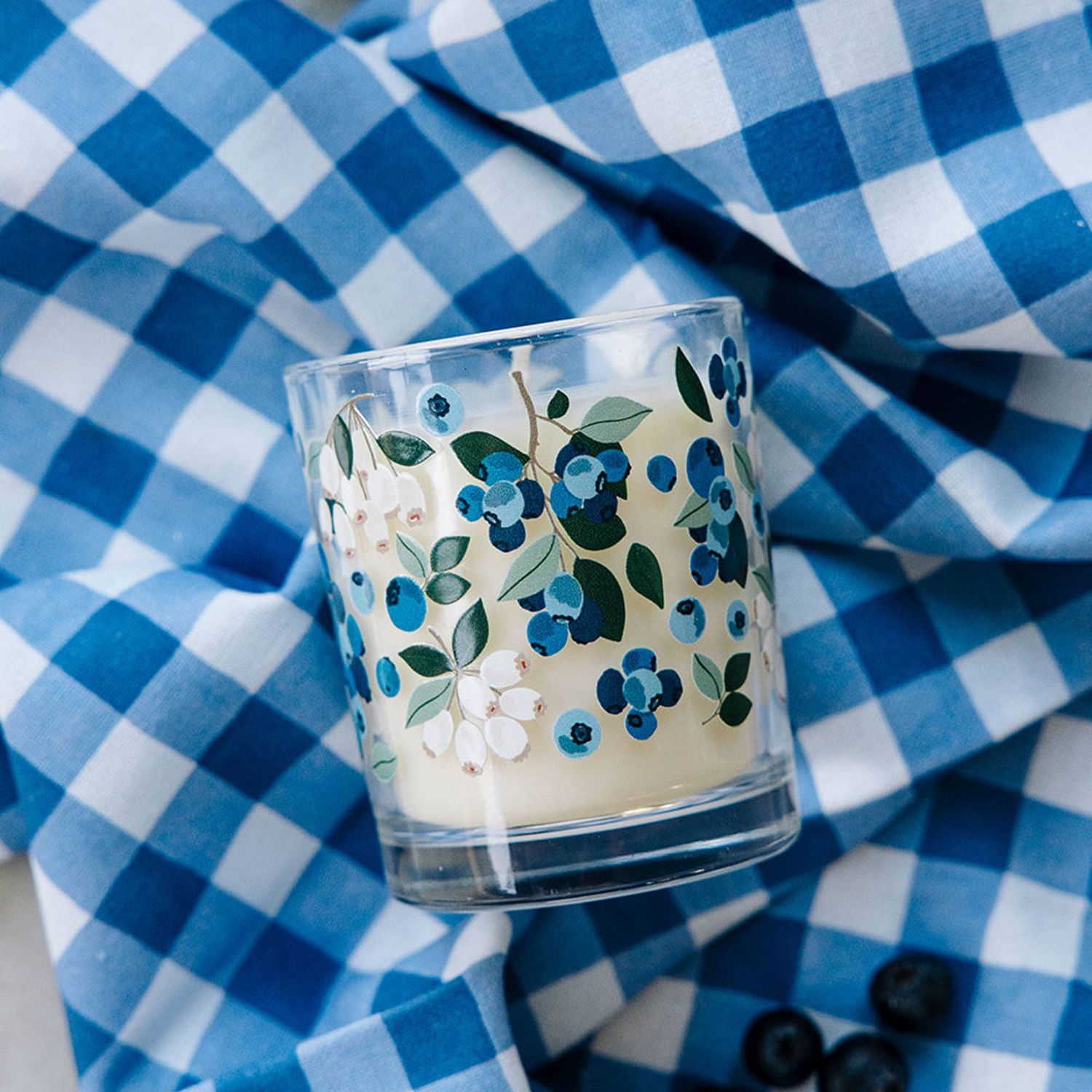Paper Farm Press Blueberry Field Soy Candle