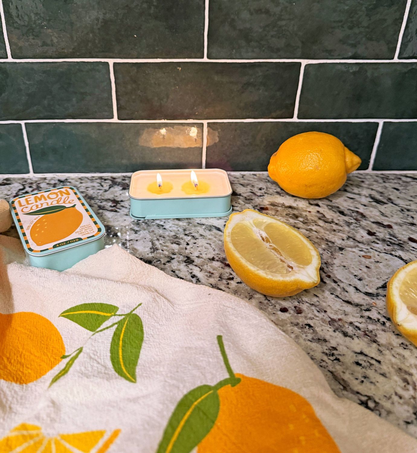 The Neighborgoods Lemon Candle
