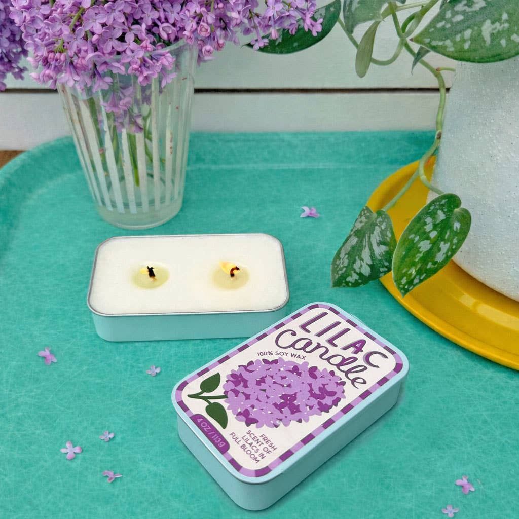 The Neighborgoods Lilac Candle