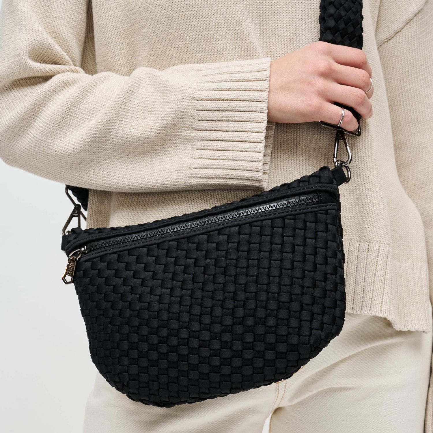 Sol and Selene Ethereal Woven Neoprene Crossbody