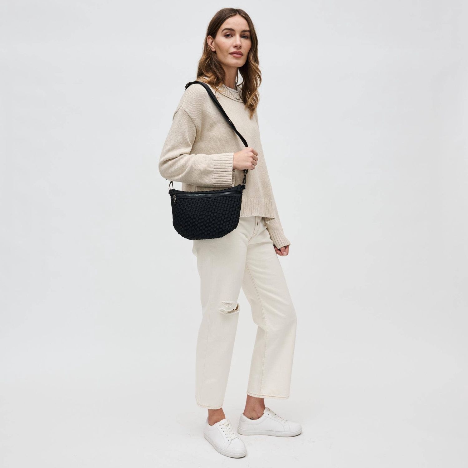 Sol and Selene Ethereal Woven Neoprene Crossbody