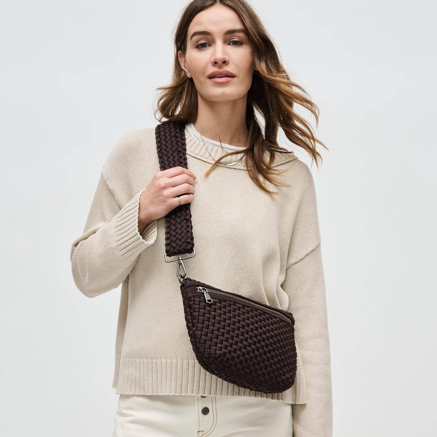 Sol and Selene Ethereal Woven Neoprene Crossbody