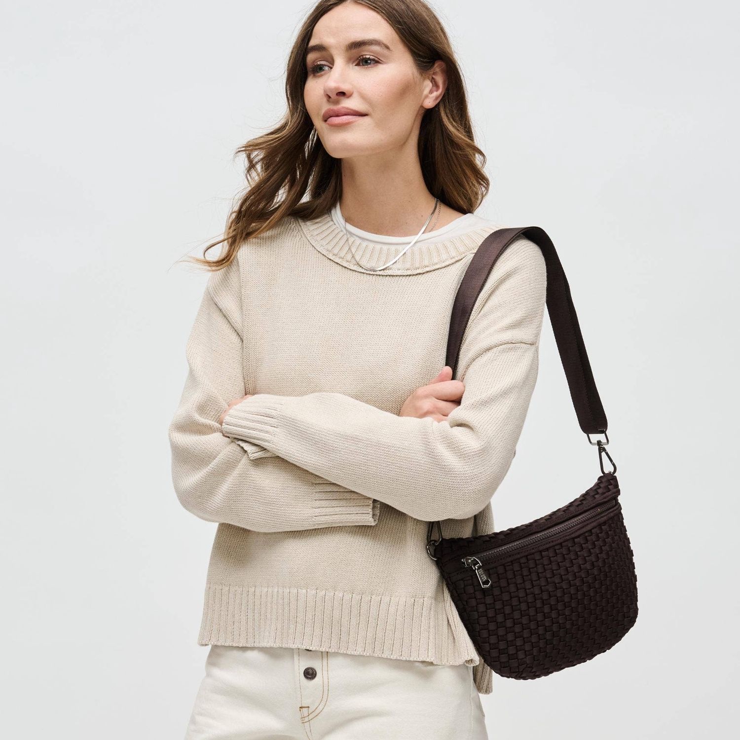 Sol and Selene Ethereal Woven Neoprene Crossbody