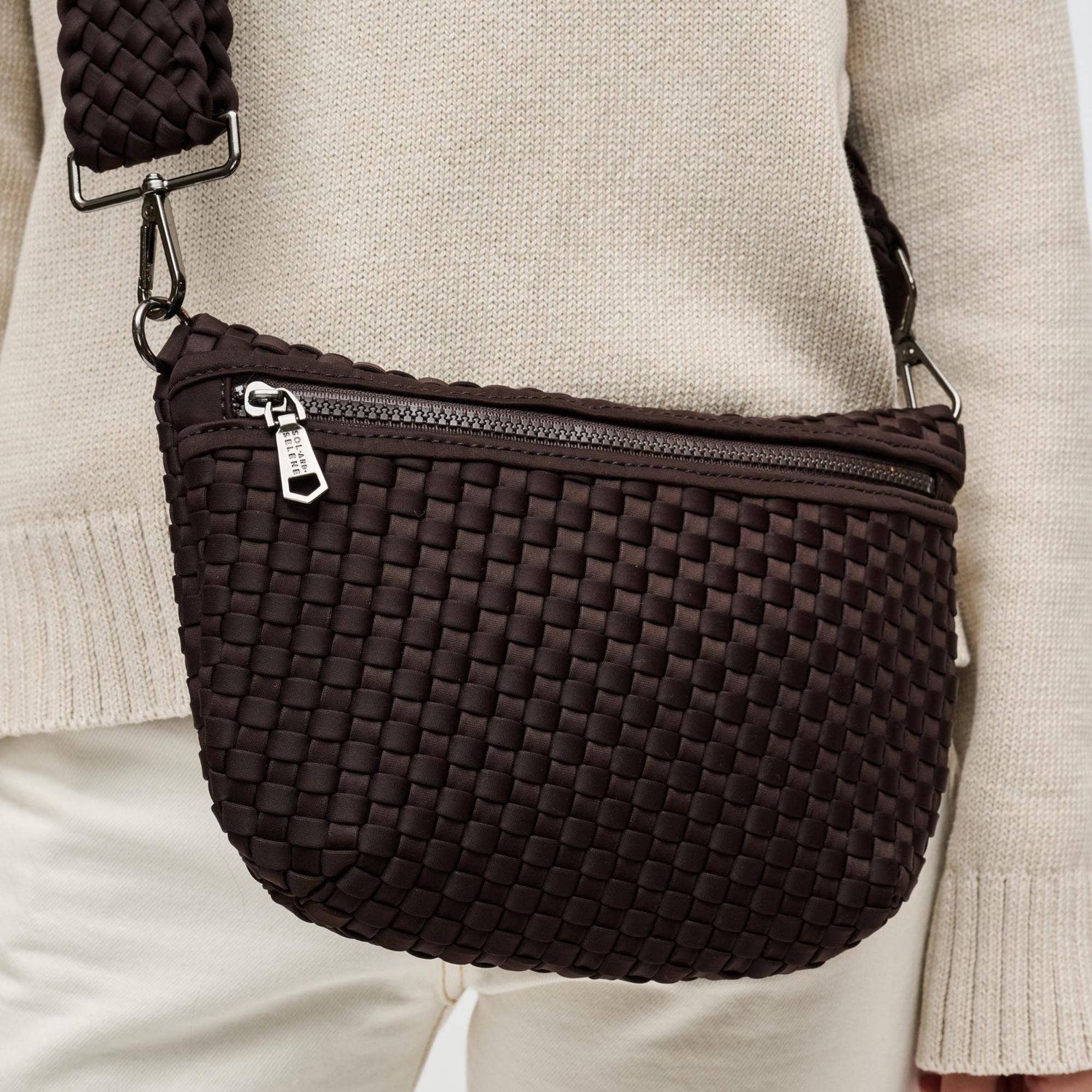 Sol and Selene Ethereal Woven Neoprene Crossbody