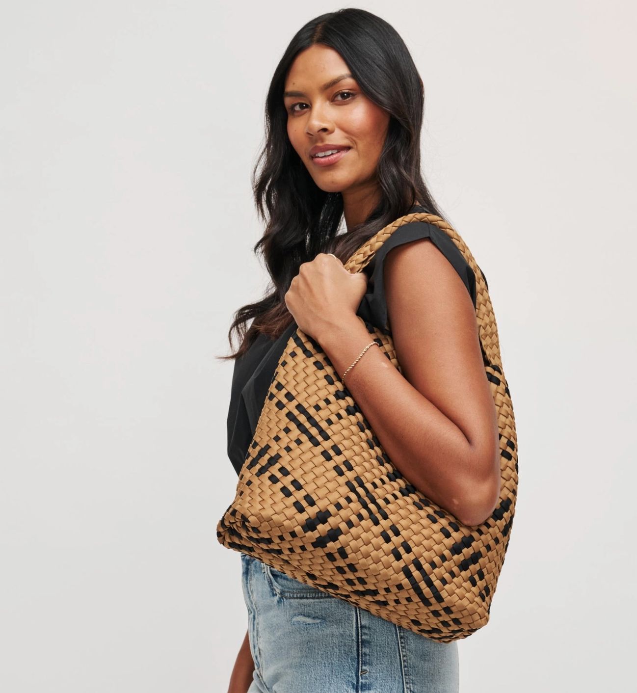 Celestial Woven Neoprene Hobo