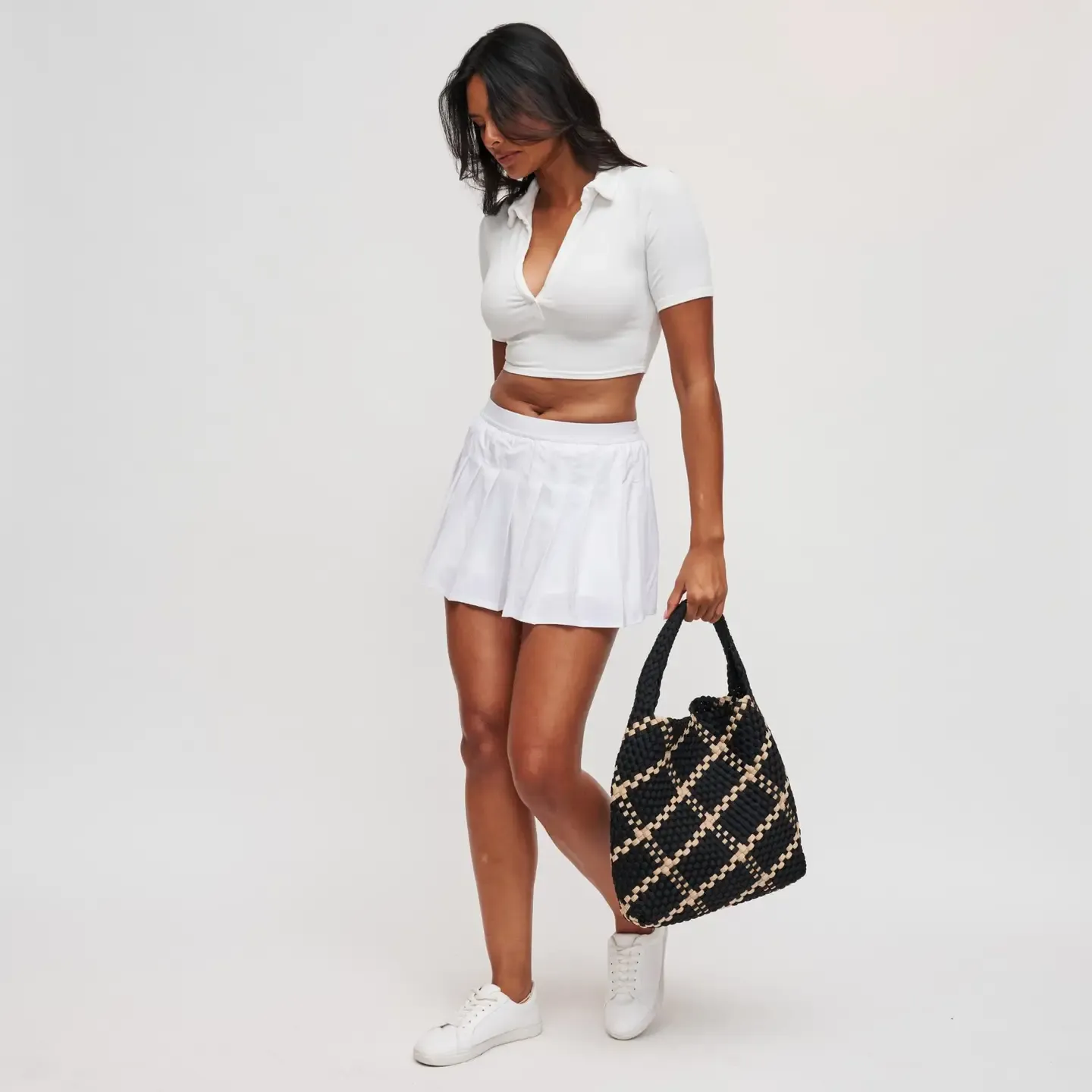 Celestial Woven Neoprene Hobo