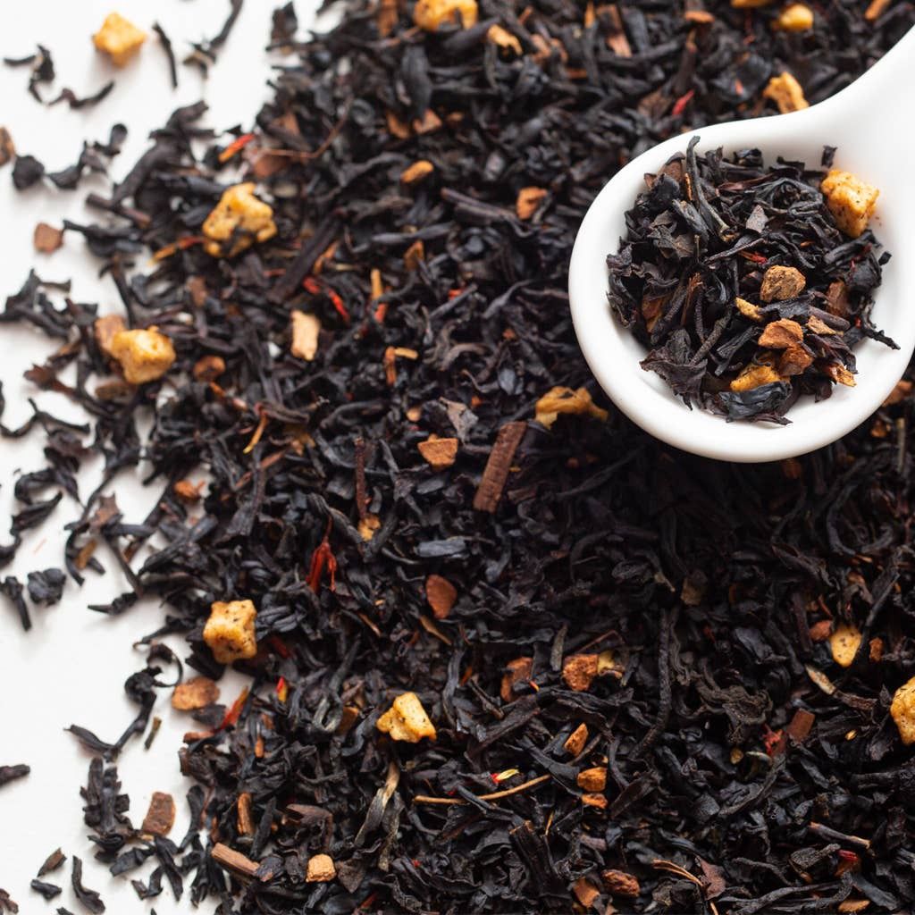 Cinnamon Apple Black Tea - Organic Premium Loose Leaf 3.5oz