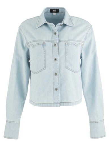 Kut from the Kloth Aubrey Long Sleeve Button Down, Size: XS