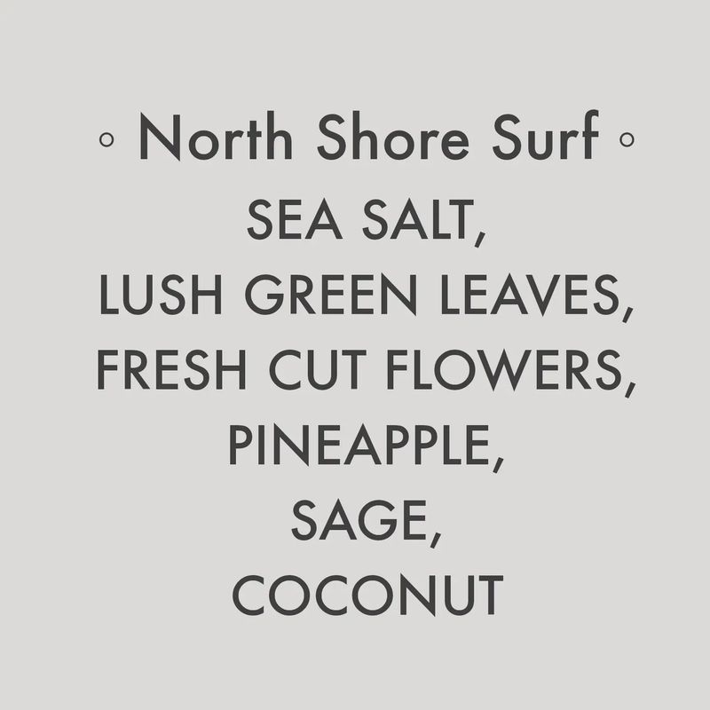 Splash N Go North Shore Surf Candle
