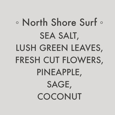Splash N Go North Shore Surf Candle