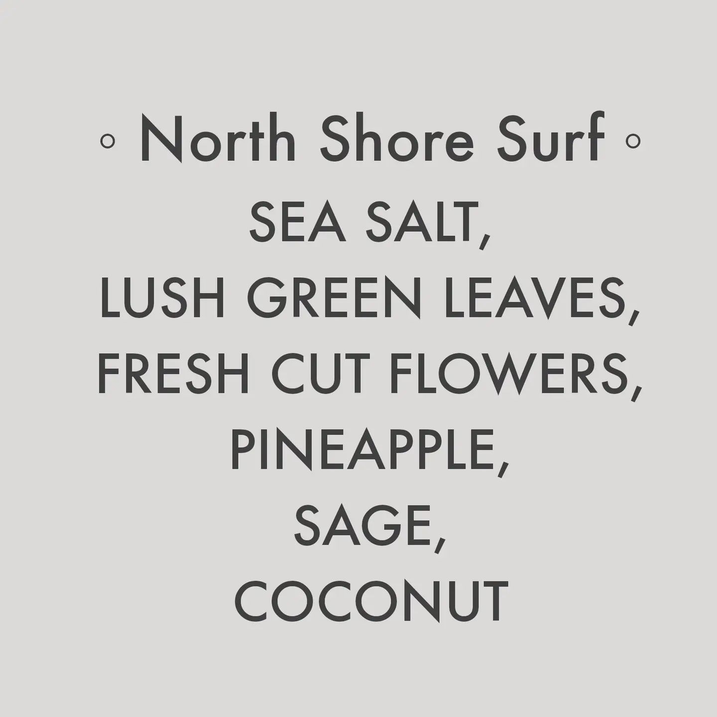 Splash N Go North Shore Surf Candle