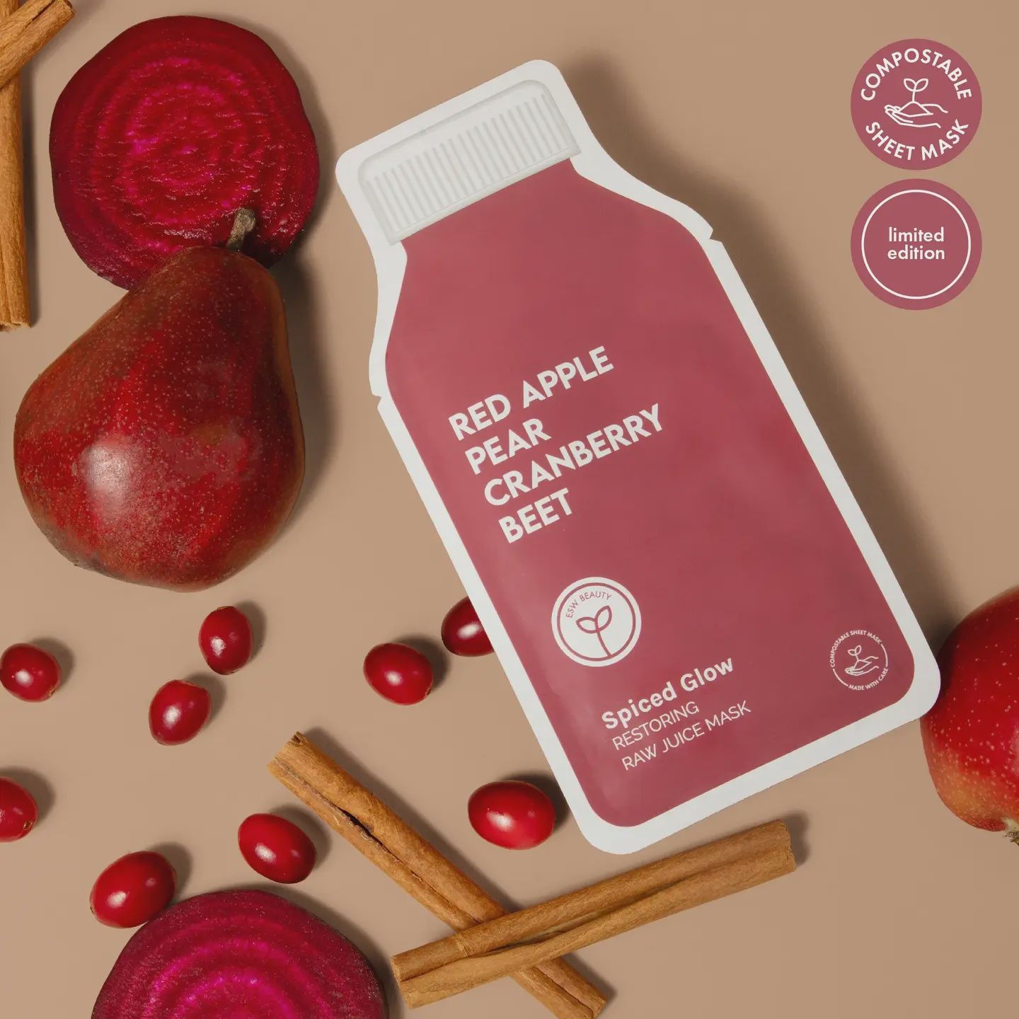 Spice Glow Restoring Single Use Mask