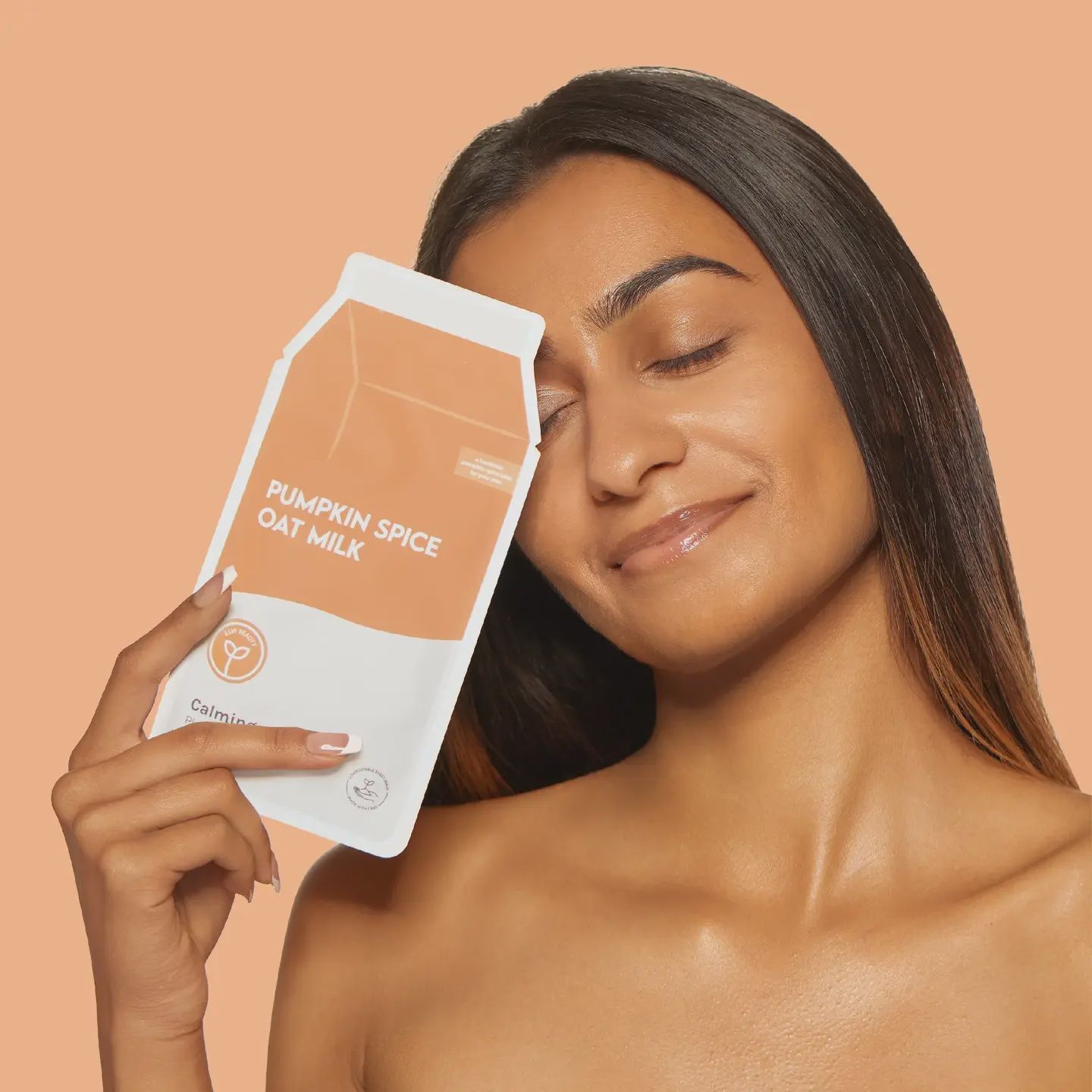Pumpkin Spice Oat Milk Calming Single Use Mask