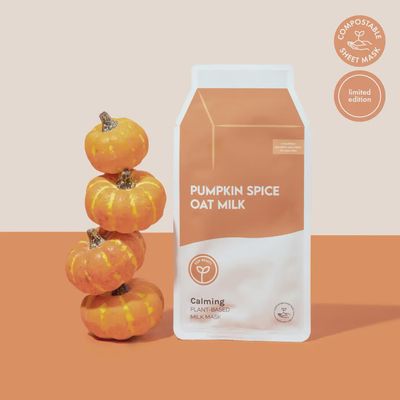 Pumpkin Spice Oat Milk Calming Single Use Mask