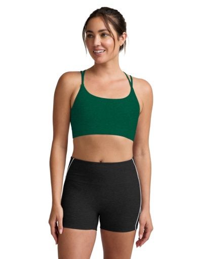 Beyond Yoga Spacedye Back to it Strappy Legacy Bra