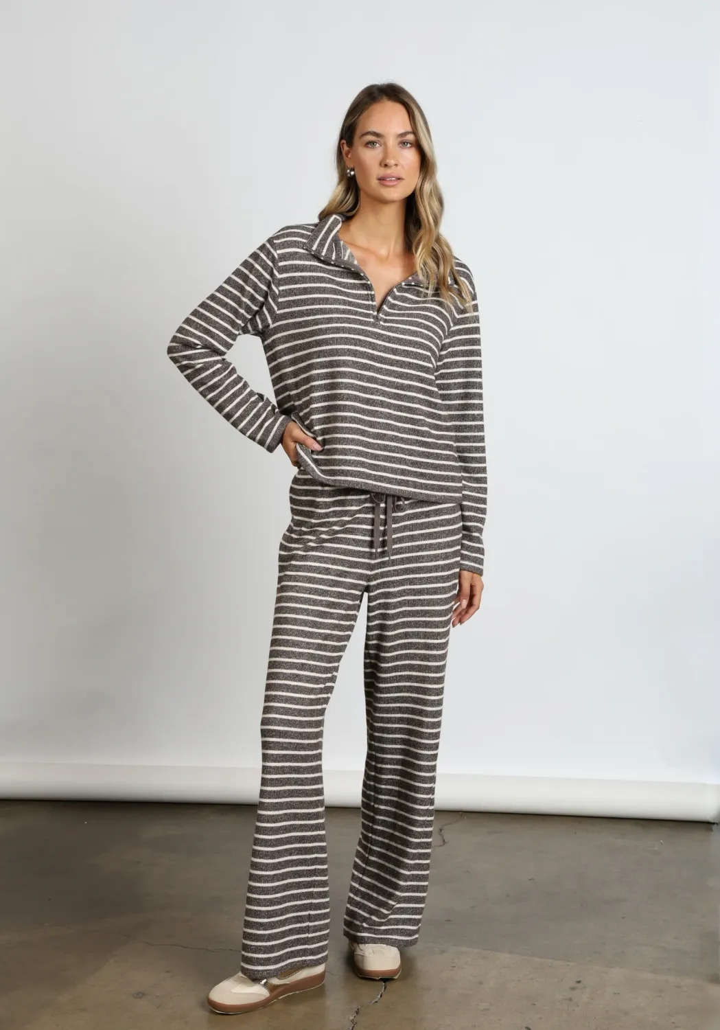 Dylan Brix Zip Pullover
