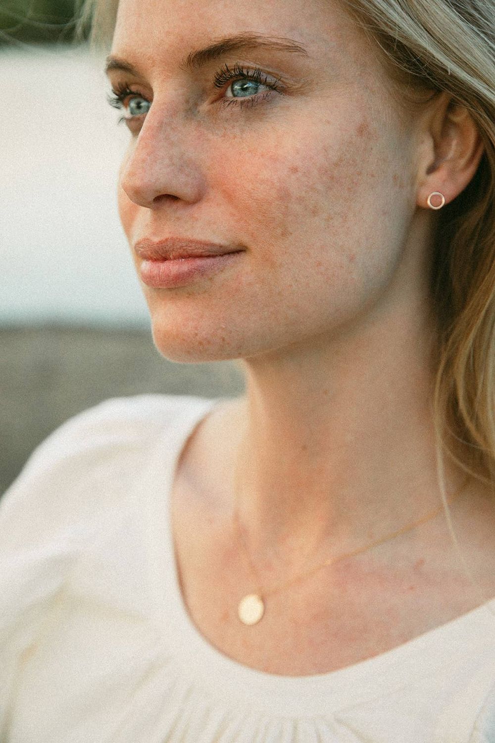 Heritage &amp; Bloom Circle Stud Earrings