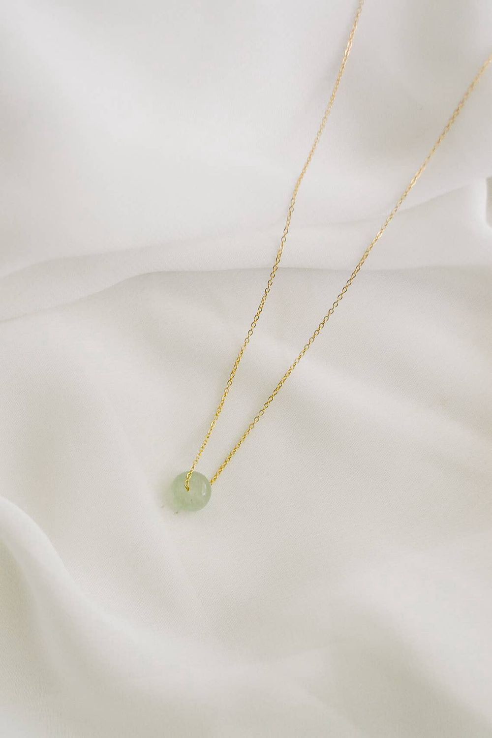Heritage &amp; Bloom Green Jade Necklace