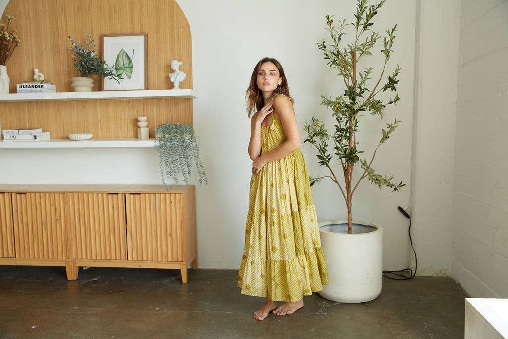 Fox and Mermaid Udvita Maxi Dress