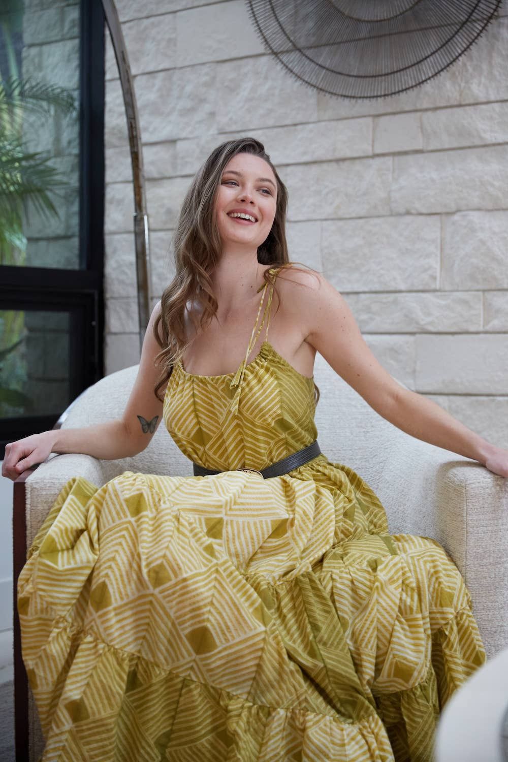 Fox and Mermaid Udvita Maxi Dress
