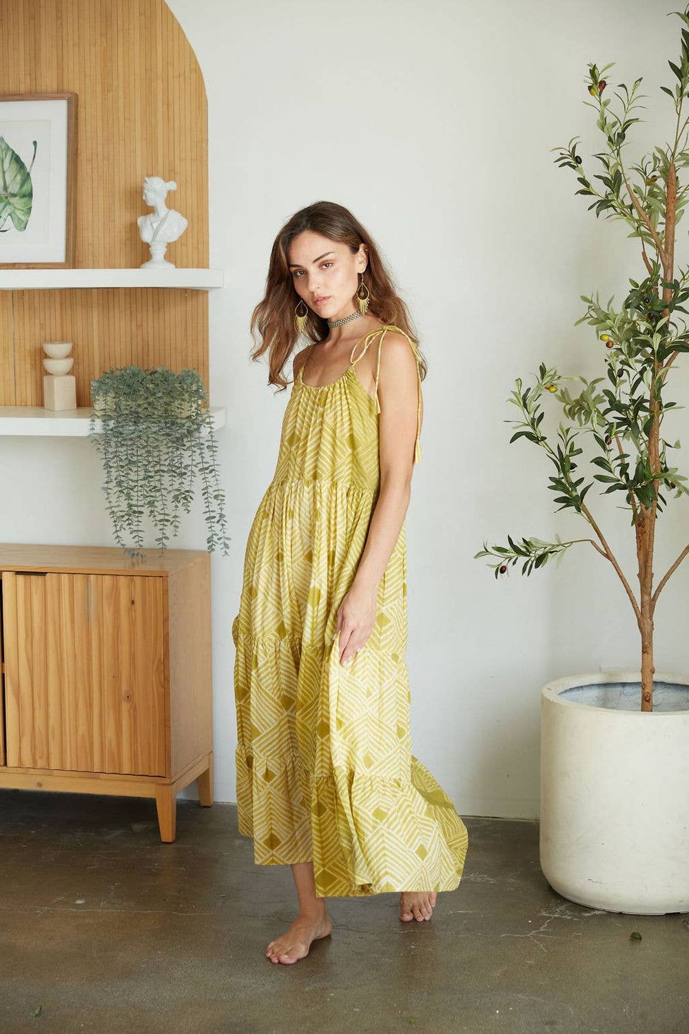 Fox and Mermaid Udvita Maxi Dress