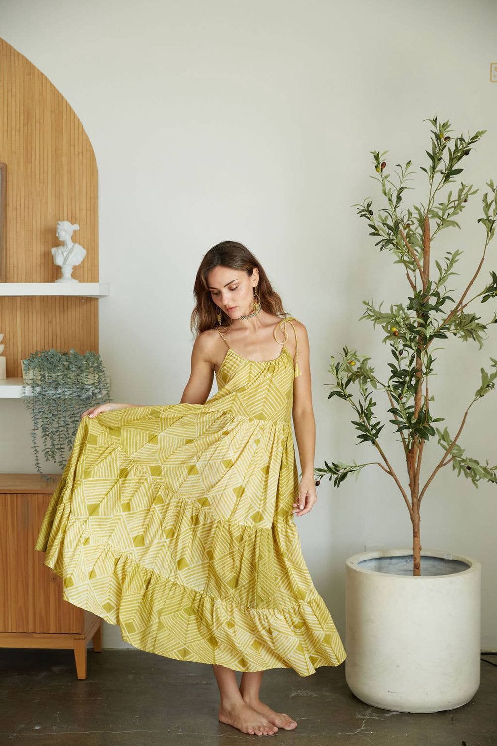 Fox and Mermaid Udvita Maxi Dress