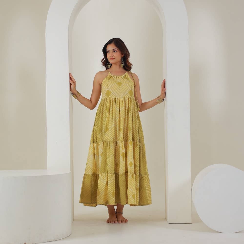 Fox and Mermaid Udvita Maxi Dress