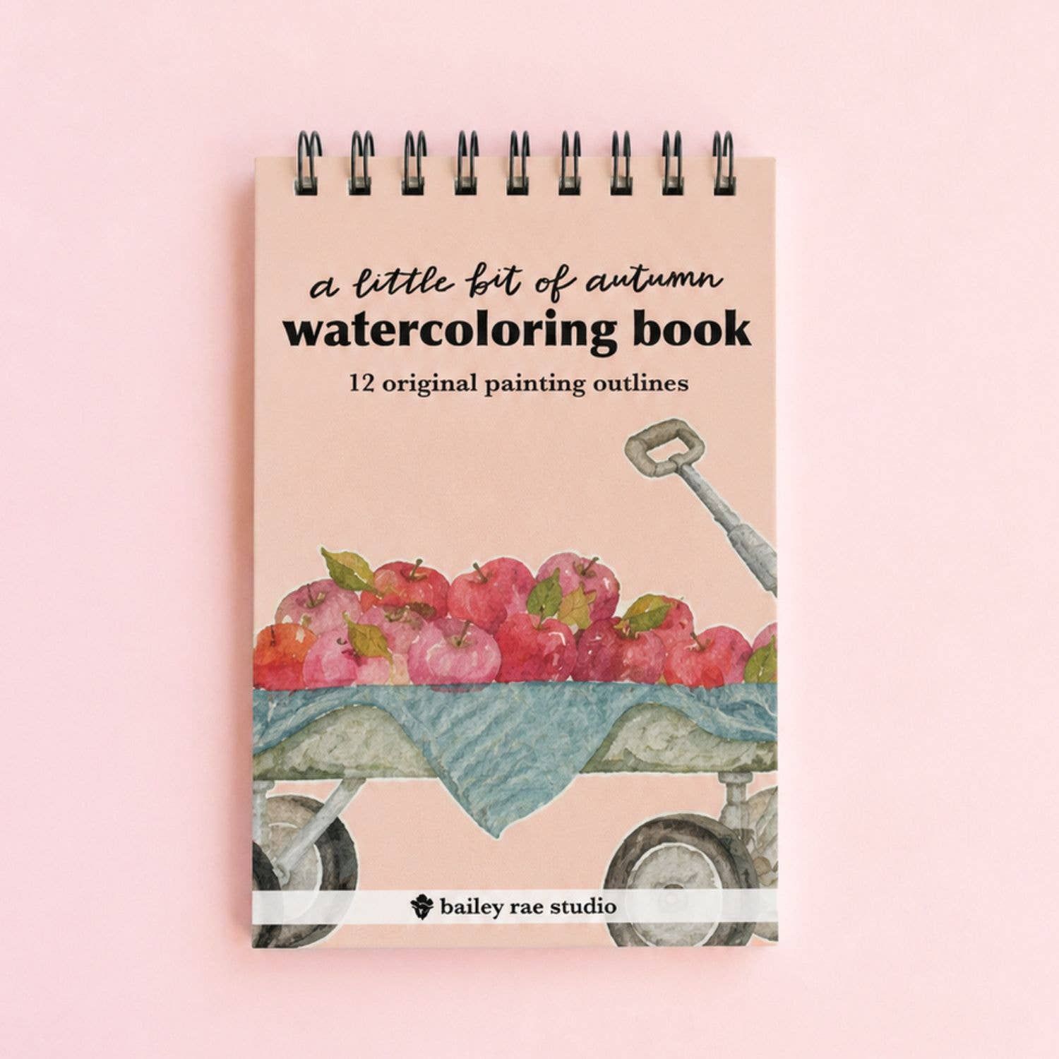 A little bit of autumn mini watercoloring book