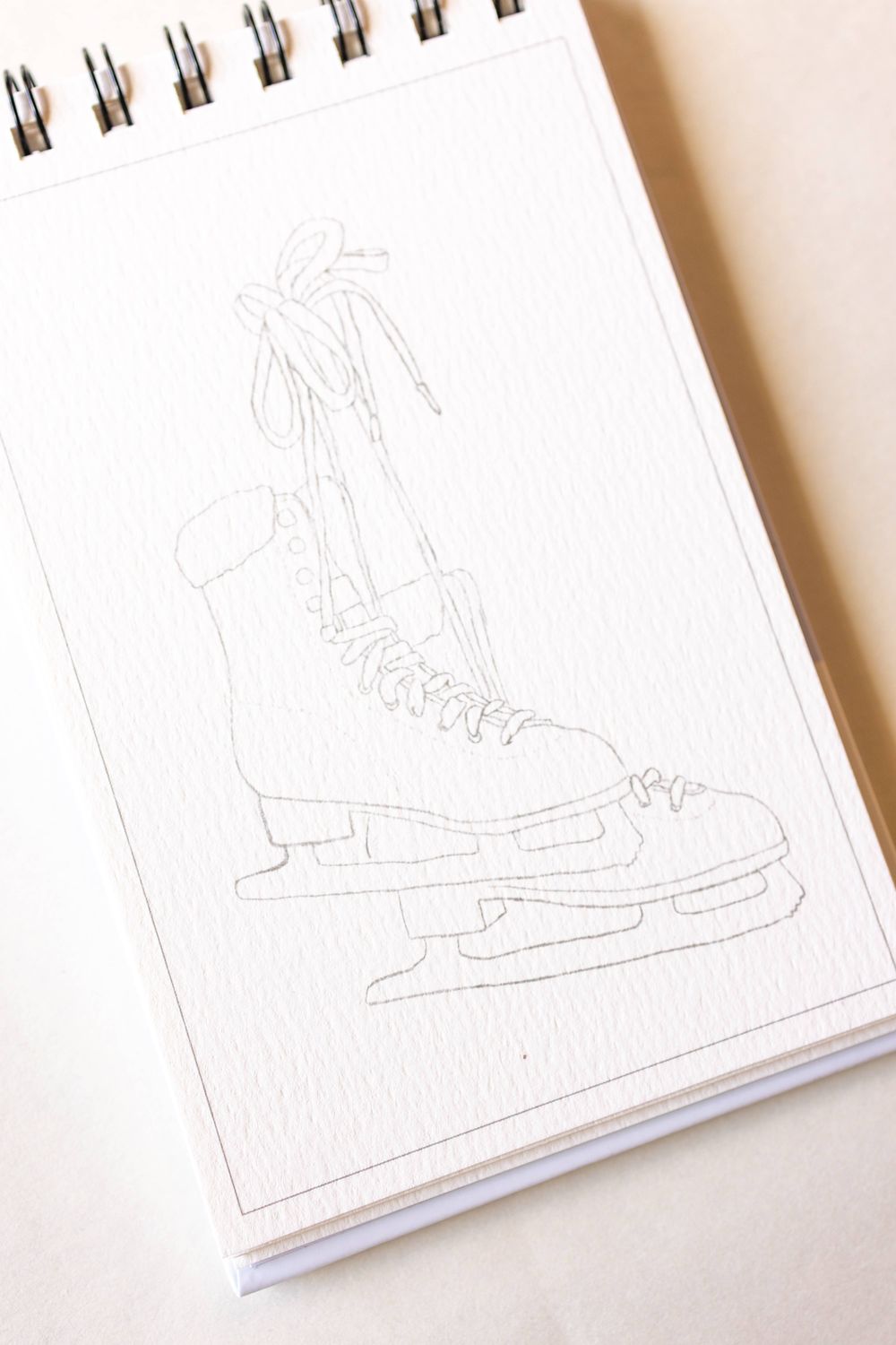 A little bit of winter - mini watercoloring book