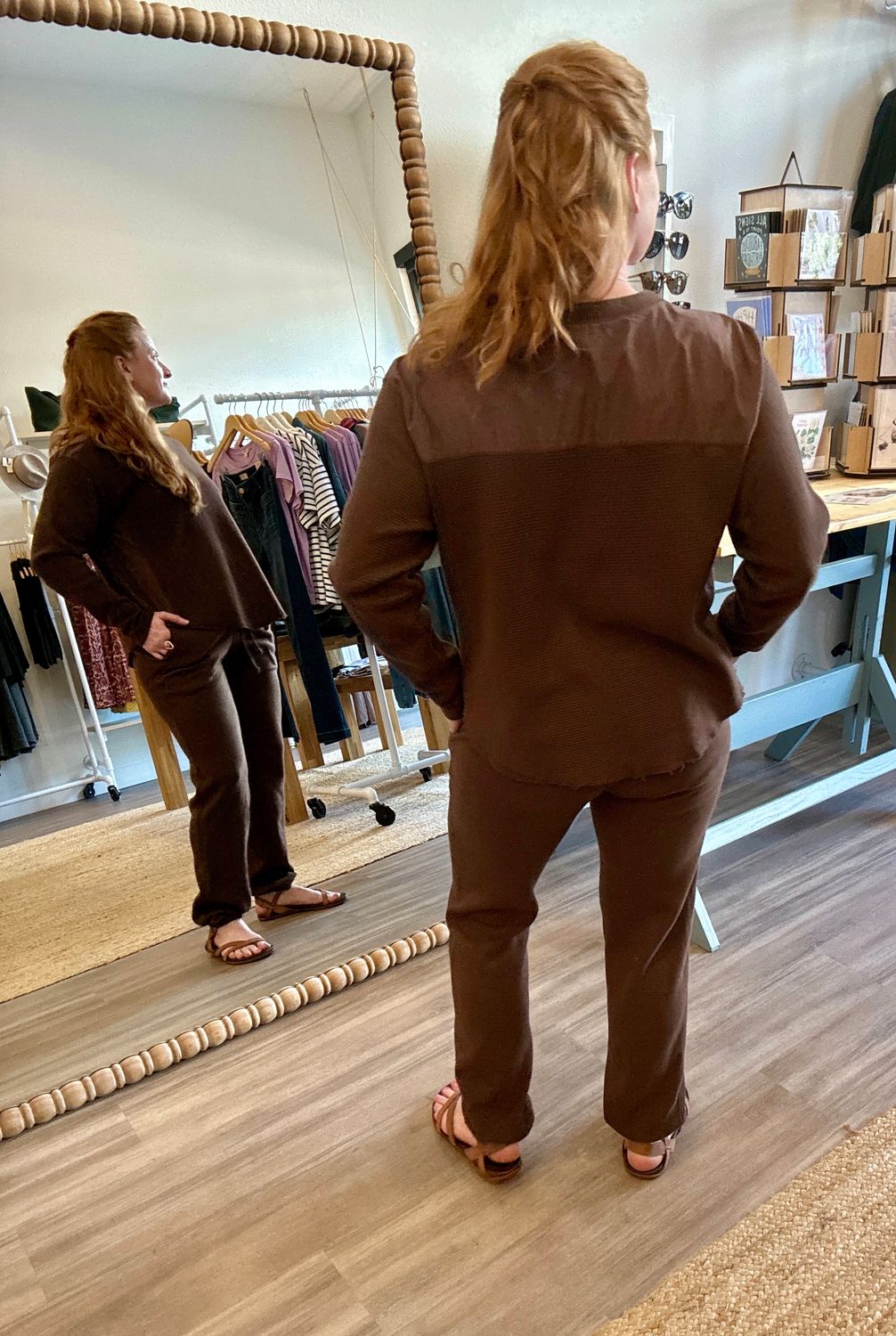 Hashttag Garment Dye Thermo Long John Pants