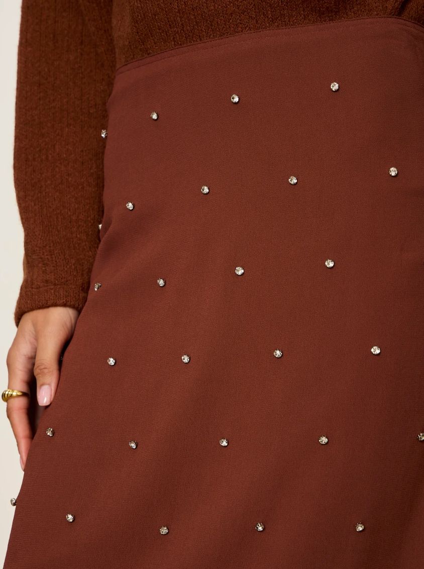 Sanctuary Margo Embellished Pencil Skirt