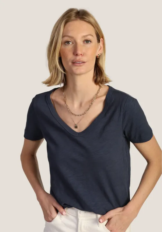 Dylan S/S Classic Deep V-Tee