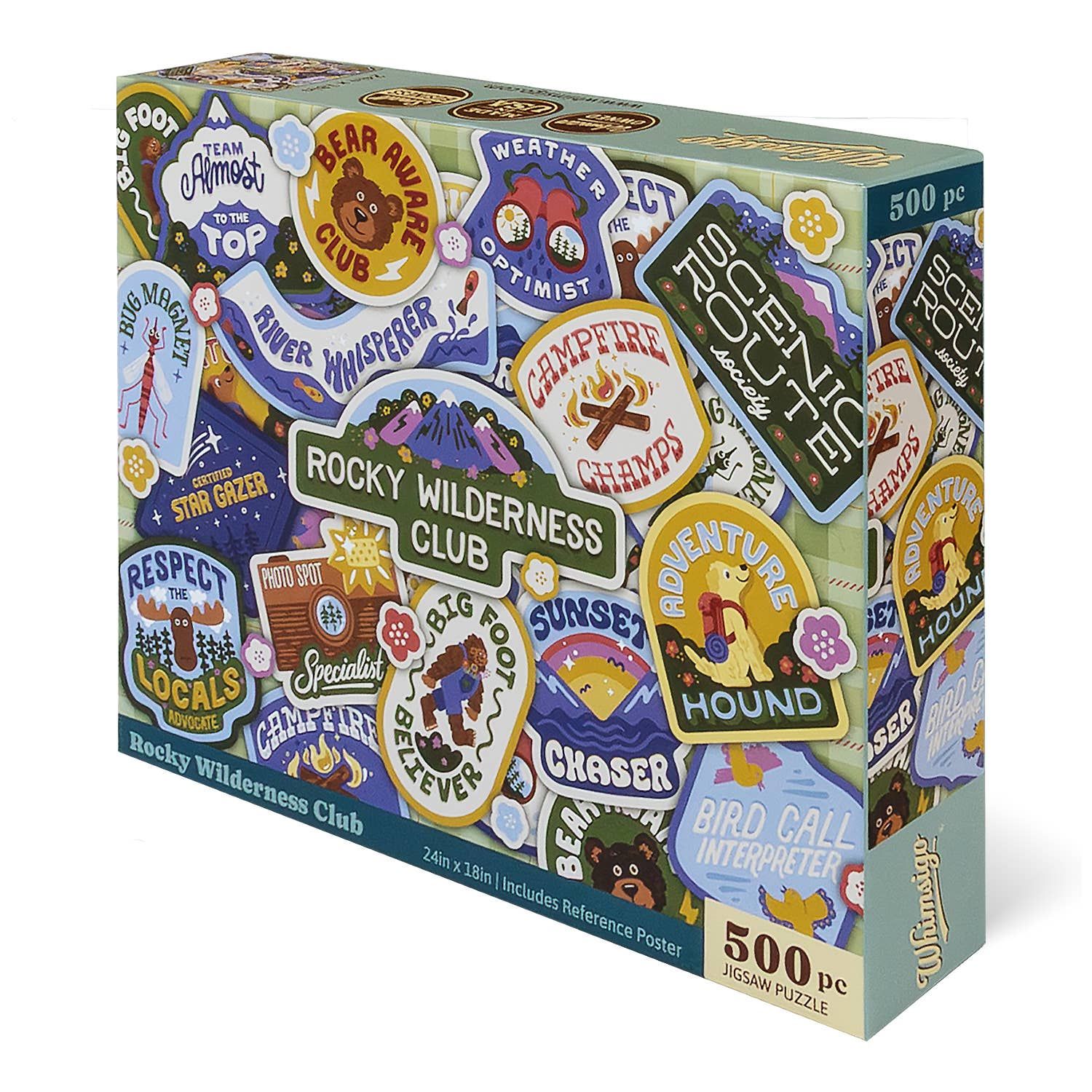 Rocky Wilderness Club (500 Piece) Jigsaw Puzzle