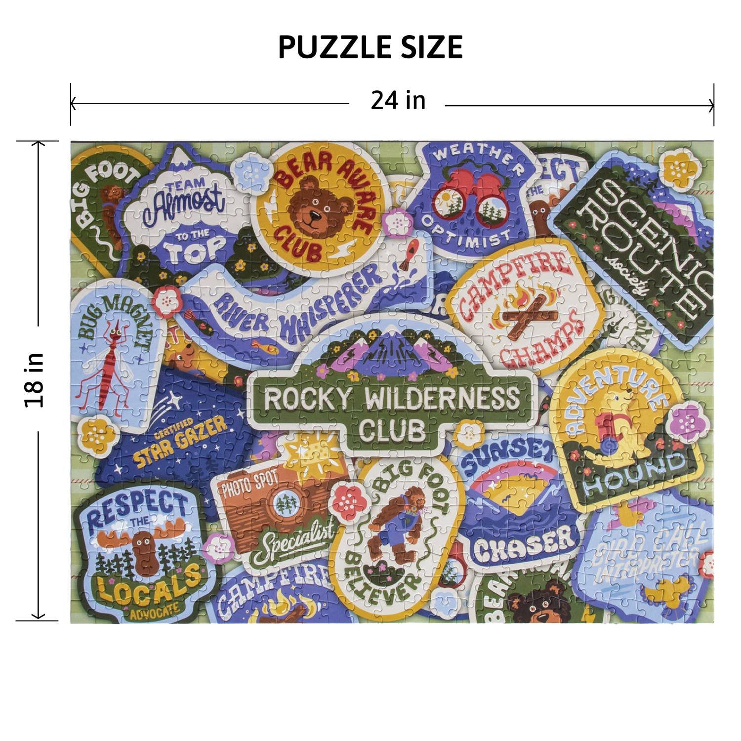 Rocky Wilderness Club (500 Piece) Jigsaw Puzzle