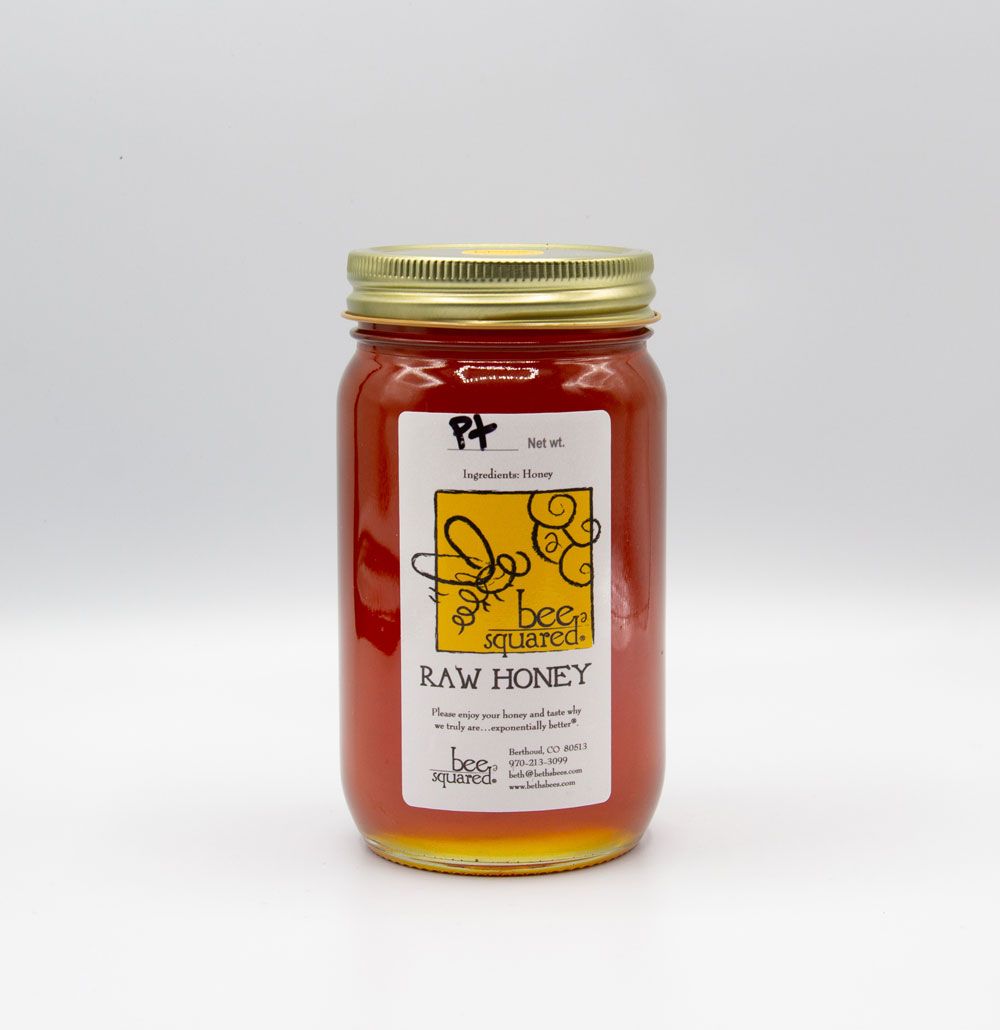 Bee Squared Local Orange Blossom Honey Pint