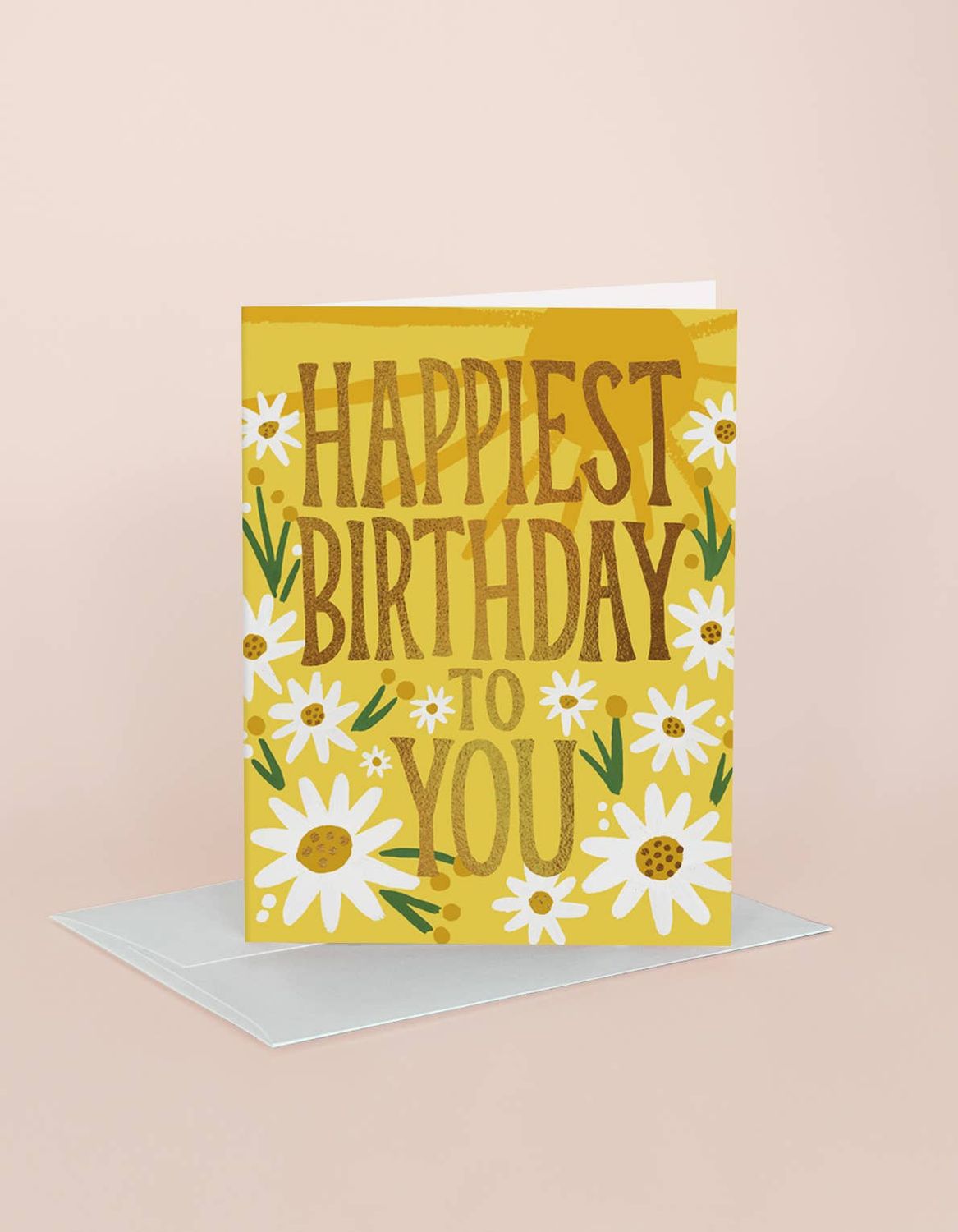 Birthday Greeting Card | Happy Daisy