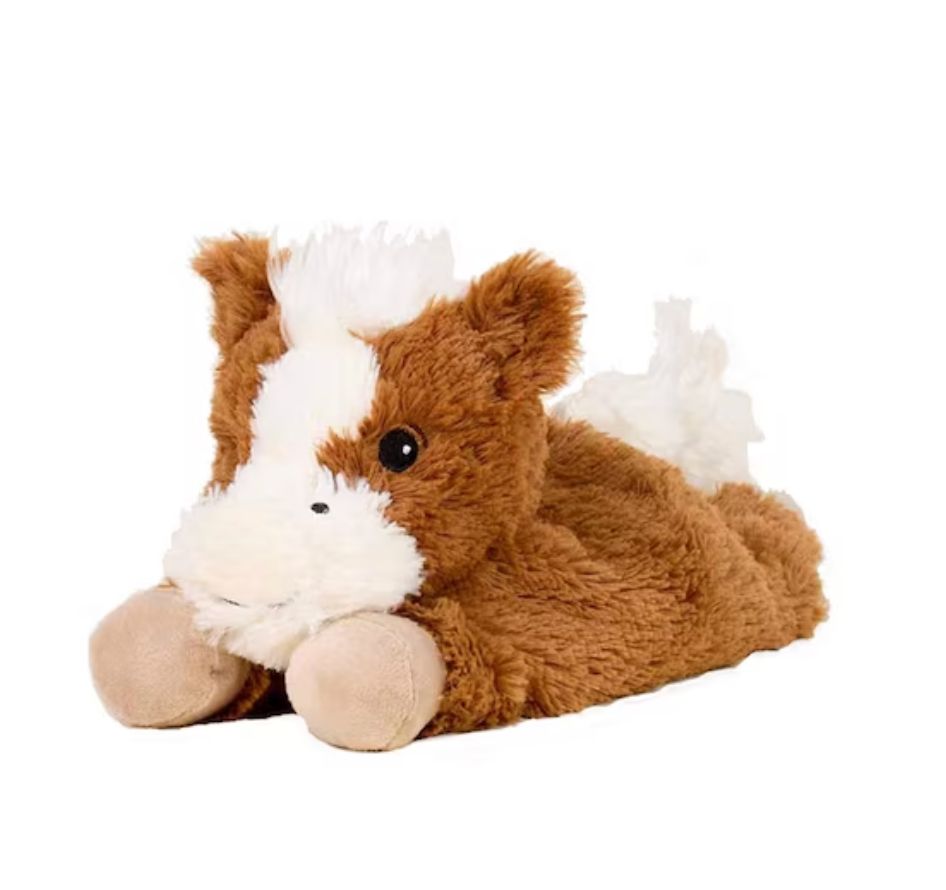 Warmies Laying Down Horse